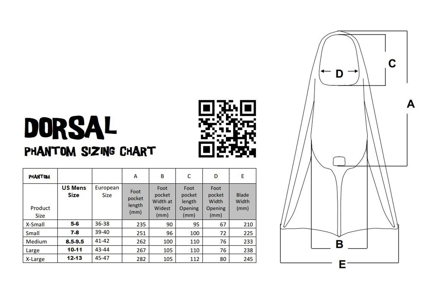 DORSAL Bodyboard Bodysurfing Floating Swimfins Hawaii (Flippers)